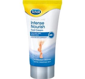 Stort online udvalg i Scholl Intense Nourish Foot Cream 150 ml. ❤ Scholl ❤ Hurtig levering: 1 - 2 Hverdage og gratis fragt v/køb over 295 kr. GLS til pakkeshop ❤ Varenummer: HG-54096 og barcode / Ean: 5701092114563 på lager - Kæmpe udvalg i Sundhed - Over 434 design mærker på udsalg