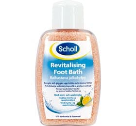 Stort online udvalg i Scholl Revitalising Foot Bath 275 g. ❤ Scholl ❤ Hurtig levering: 1 - 2 Hverdage og gratis fragt v/køb over 295 kr. GLS til pakkeshop ❤ Varenummer: HG-54090 og barcode / Ean: 5038483668344 på lager - Kæmpe udvalg i Sundhed - Over 434 design mærker på udsalg