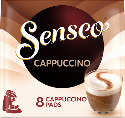 Se Senseo Cappuccino kaffepuder 4061918 ❤ Stort online udvalg i Senseo ❤ Hurtig levering: 1 - 2 Hverdage samt billig fragt ❤ Varenummer: ELG-687470 og barcode / Ean: '8711000300008 på lager - Udsalg på Kaffetilbehør Spar op til 67% - Over 400 kendte brands på udsalg