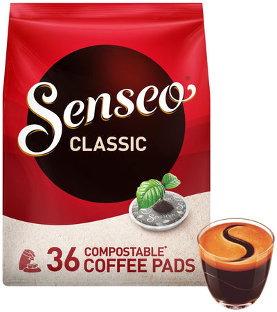 Se Senseo Classic medium-kop kaffepuder 4061174 (36 stk) ❤ Stort online udvalg i Senseo ❤ Hurtig levering: 1 - 2 Hverdage samt billig fragt ❤ Varenummer: ELG-537100 og barcode / Ean: 8711000341001 på lager - Udsalg på Kaffetilbehør - Over 454 kendte brands på udsalg