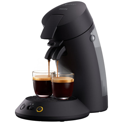 Se Senseo Original Plus kaffemaskine CSA210/61 (dyb sort) ❤ Stort online udvalg i Senseo ❤ Hurtig levering: 1 - 2 Hverdage samt billig fragt ❤ Varenummer: ELG-439566 og barcode / Ean: 8720389013423 på lager - Udsalg på Kapselmaskine - Over 360 kendte mærker på udsalg