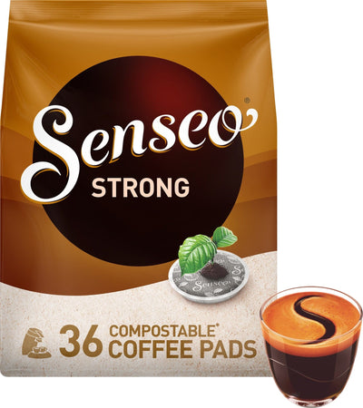 Se Senseo Strong Standard kaffepuder (36 stk) ❤ Stort online udvalg i Senseo ❤ Hurtig levering: 1 - 2 Hverdage samt billig fragt ❤ Varenummer: ELG-SEN4041736 og barcode / Ean: 8711000393765 på lager - Udsalg på Kaffetilbehør - Over 785 kendte brands på udsalg