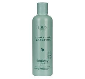 Stort online udvalg i Idun Shampoo Repair & Care 250 ml. ❤ IDUN ❤ Hurtig levering: 1 - 2 Hverdage og gratis fragt v/køb over 295 kr. GLS til pakkeshop ❤ Varenummer: HG-27258 og barcode / Ean: 7340074774012 på lager - Kæmpe udvalg i Personlig pleje - Over 454 kendte brands på udsalg