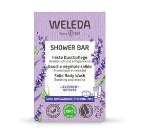 Stort online udvalg i Weleda Shower Bar Lavender 75g. ❤ Weleda ❤ Hurtig levering: 1 - 2 Hverdage og gratis fragt v/køb over 295 kr. GLS til pakkeshop ❤ Varenummer: HG-52387 og barcode / Ean: 4001638529969 på lager - Kæmpe udvalg i Personlig pleje - Over 300 kendte brands på udsalg