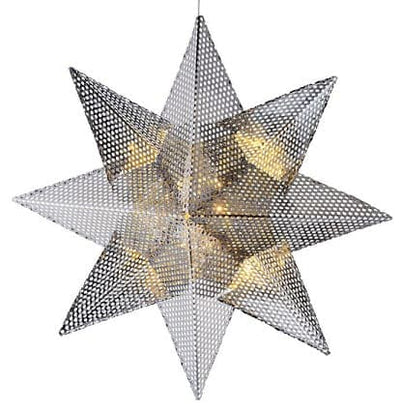 Sirius Lene Metal Star Ø33 cm.  Silver - Køb online nu