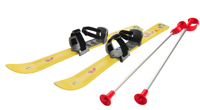 Se Ski til Børn 70 cm med skistave, Gul ✔ Kæmpe udvalg i  Gizmo Riders ✔ Hurtig levering: 1 - 2 Hverdage samt billig fragt - Varenummer: MMA-217050 og barcode / Ean: &