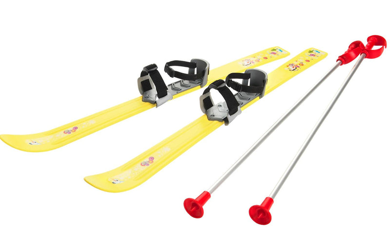 Se Ski til Børn 90 cm med skistave, Gul ✔ Kæmpe udvalg i  Gizmo Riders ✔ Hurtig levering: 1 - 2 Hverdage samt billig fragt - Varenummer: MMA-217053 og barcode / Ean: &