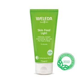 Stort online udvalg i Weleda Skin Food Light 75 ml. ❤ Weleda ❤ Hurtig levering: 1 - 2 Hverdage og gratis fragt v/køb over 295 kr. GLS til pakkeshop ❤ Varenummer: HG-26296 og barcode / Ean: 4001638501491 på lager - Kæmpe udvalg i Personlig pleje - Over 300 kendte brands på udsalg