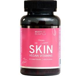 Stort online udvalg i DFI SKIN vitamins BeautyBear 60stk. ❤ DFI ❤ Hurtig levering: 1 - 2 Hverdage og gratis fragt v/køb over 295 kr. GLS til pakkeshop ❤ Varenummer: HG-25178 og barcode / Ean: 5701629015103 på lager - Kæmpe udvalg i Sundhed - Over 360 kendte mærker på udsalg