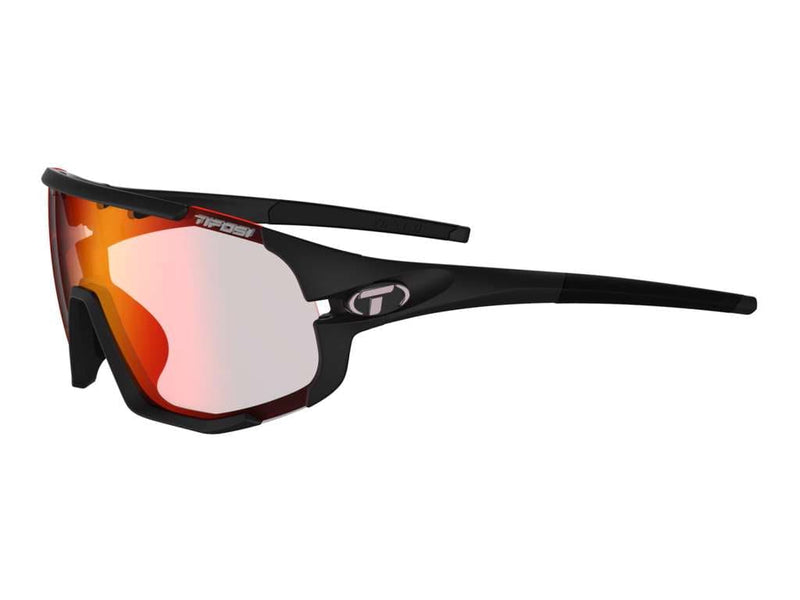 Se Tifosi Sledge - Cykelbrille - Fotokromisk - Mat Sort - M-XL ❤ Kæmpe udvalg i Tifosi ❤ Hurtig levering: 1 - 2 Hverdage samt billig fragt - Varenummer: CKP-810067610544 og barcode / Ean: &