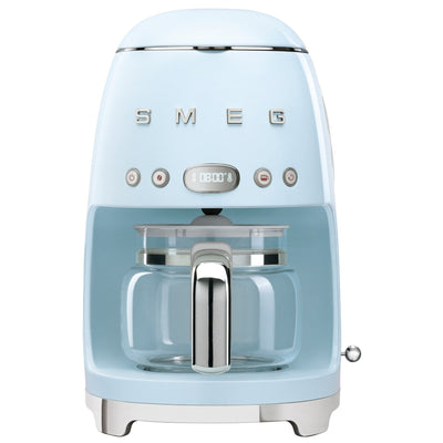 Se Smeg 50 s Style kaffemaskine DCF02PBEU (pastelblå) ❤ Kæmpe udvalg i Smeg ❤ Hurtig levering: 1 - 2 Hverdage samt billig fragt - Varenummer: ELG-27083 og barcode / Ean: '8017709280529 på lager - tilbud på Kaffemaskine Spar op til 61% - Over 424 design brands på tilbud