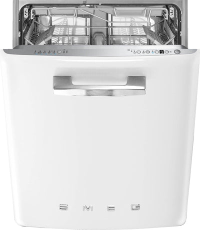 Se Smeg 50 s style opvaskemaskine STFABWH3 ❤ Stort online udvalg i Smeg ❤ Hurtig levering: 1 - 2 Hverdage samt billig fragt ❤ Varenummer: ELG-338706 og barcode / Ean: 8017709305079 på lager - Udsalg på Opvaskemaskine - Over 785 kendte brands på udsalg