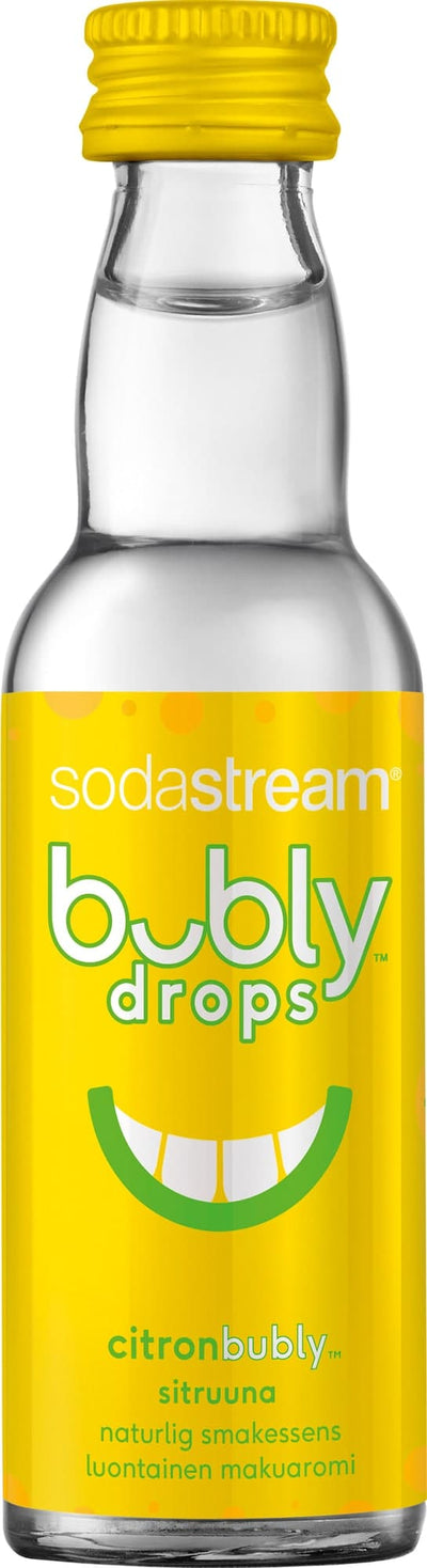Se SodaStream Bubly Drops Citron smagsekstrakt ❤ Stort online udvalg i Sodastream ❤ Hurtig levering: 1 - 2 Hverdage samt billig fragt ❤ Varenummer: ELG-319016 og barcode / Ean: 8719128117881 på lager - Udsalg på Kulsyremaskine - Over 785 kendte brands på udsalg
