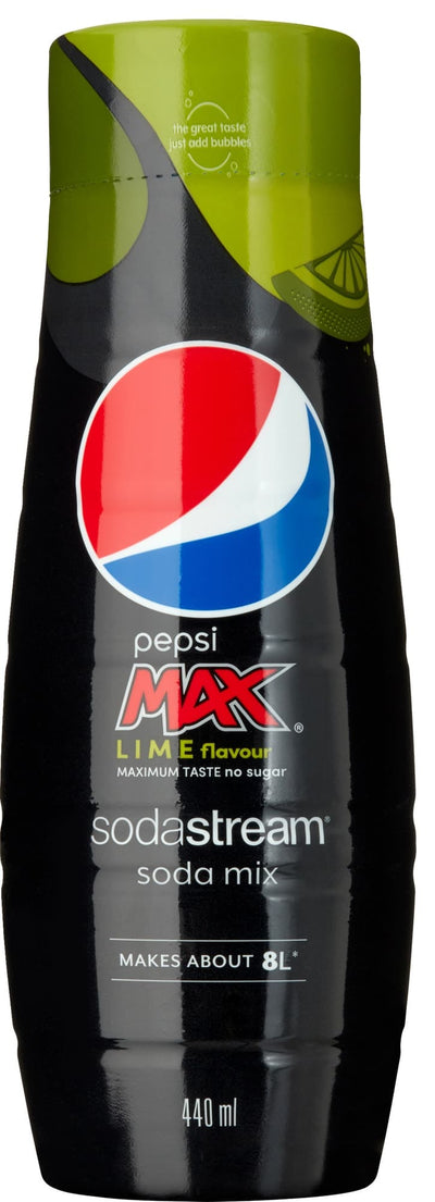 Se Sodastream Pepsi MAX Lime smag 1100014770 ❤ Stort online udvalg i Sodastream ❤ Hurtig levering: 1 - 2 Hverdage samt billig fragt ❤ Varenummer: ELG-457721 og barcode / Ean: 5707323704763 på lager - Udsalg på Kulsyremaskine - Over 400 kendte brands på udsalg