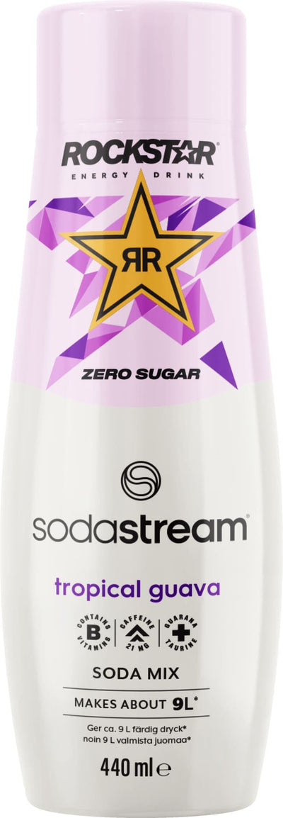 Se SodaStream Rockstar Energy Guava Zero-smag 1924221450 (440ml) ❤ Stort online udvalg i Sodastream ❤ Hurtig levering: 1 - 2 Hverdage samt billig fragt - Varenummer: ELG-750659 og barcode / Ean: '5707323744196 på lager - Udsalg på Kulsyremaskine Spar op til 51% - Over 785 kendte brands på udsalg