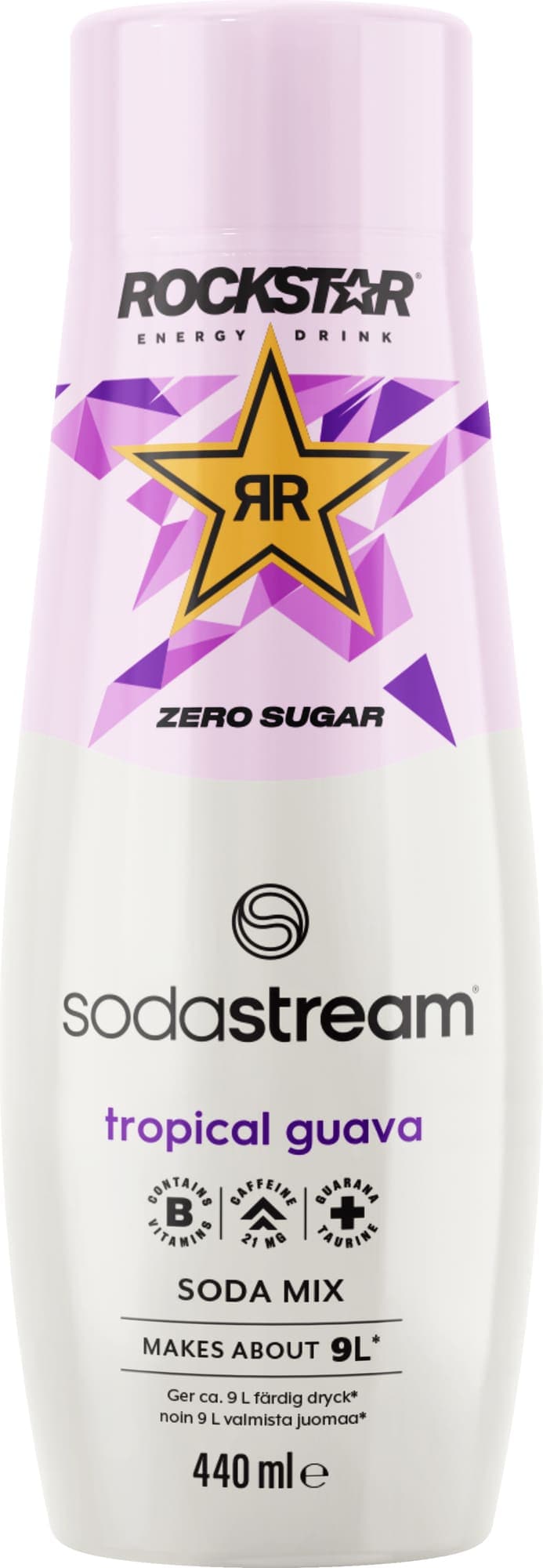 Se SodaStream Rockstar Energy Guava Zero-smag 1924221450 (440ml) ❤ Stort online udvalg i Sodastream ❤ Hurtig levering: 1 - 2 Hverdage samt billig fragt - Varenummer: ELG-750659 og barcode / Ean: &