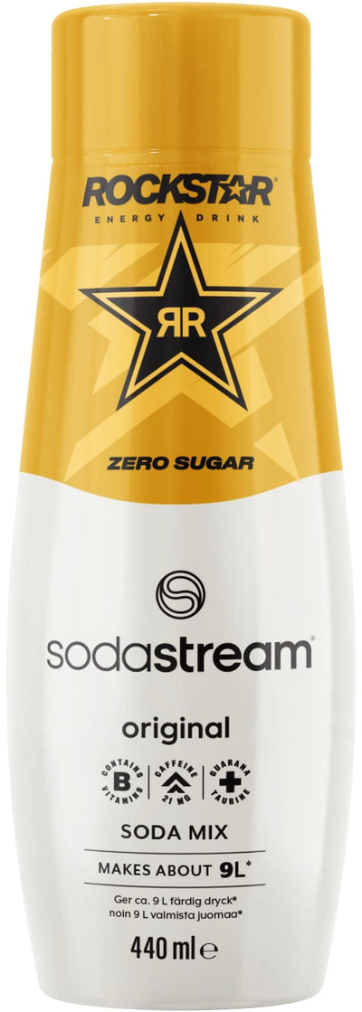 Se SodaStream Rockstar Energy Original Zero-smag 1924220450 (440ml) ❤ Stort online udvalg i Sodastream ❤ Hurtig levering: 1 - 2 Hverdage samt billig fragt - Varenummer: ELG-750660 og barcode / Ean: '5707323744189 på lager - Udsalg på Kulsyremaskine Spar op til 67% - Over 785 kendte brands på udsalg