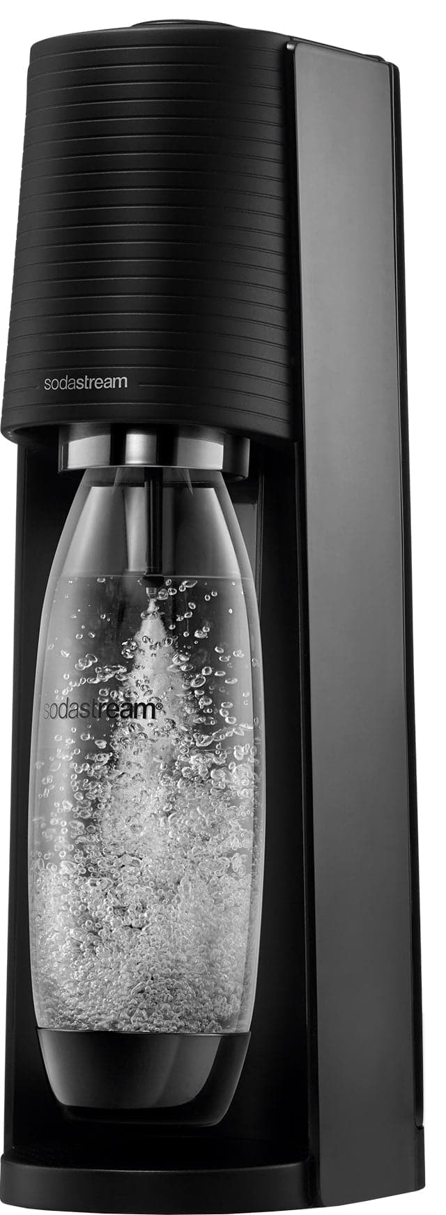 Se SodaStream Terra sodavandsmaskine SS1012801771 (sort) ❤ Stort online udvalg i Sodastream ❤ Hurtig levering: 1 - 2 Hverdage samt billig fragt ❤ Varenummer: ELG-431501 og barcode / Ean: 7290113767973 på lager - Udsalg på Kulsyremaskine - Over 360 kendte mærker på udsalg