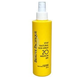 Stort online udvalg i Beauté Pacifique Sololie spray Stay Natural SPF20 200ml. ❤ Beauté Pacifique ❤ Hurtig levering: 1 - 2 Hverdage og gratis fragt v/køb over 295 kr. GLS til pakkeshop ❤ Varenummer: HG-50460 og barcode / Ean: 5705676001966 på lager - Kæmpe udvalg i Personlig pleje - Over 312 kendte brands på udsalg