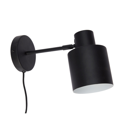 Se Hübsch Interiør Fuse - Væglampe i sort ❤ Stort online udvalg i Hübsch Interiør ❤ Hurtig levering: 1 - 2 Hverdage samt billig fragt ❤ Varenummer: BYH-619777 og barcode / Ean: 5712772056165 på lager - Udsalg på Væglamper - Over 434 design mærker på udsalg