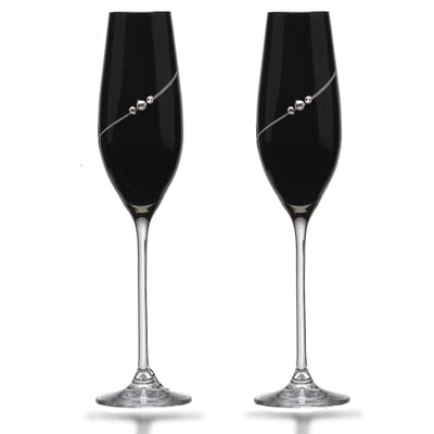 Se Matrivo Black New Pen Champagneglas med Swarovski krystaller - 2 stk. ❤ Stort online udvalg i Matrivo ❤ Hurtig levering: 1 - 2 Hverdage samt billig fragt ❤ Varenummer: MAT-9006 og barcode / Ean: 8584007013550 på lager - Udsalg på Vinglas - Over 857 kendte brands på udsalg