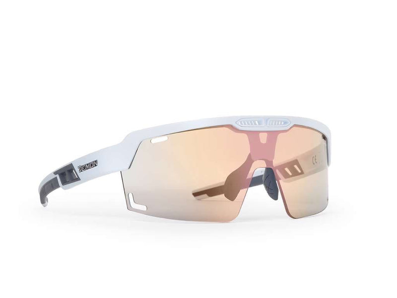 Se Demon Speed Vent DCHROM Cykelbrille - Mirror Gold Red - Mat Hvid ❤ Kæmpe udvalg i Demon Occhiali ❤ Hurtig levering: 1 - 2 Hverdage samt billig fragt - Varenummer: CKP-8052141730492 og barcode / Ean: &