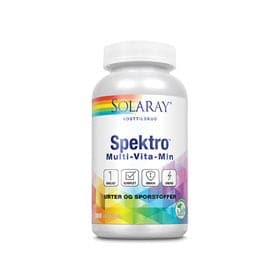 Stort online udvalg i Solaray Spektro MultiVitaMin 300 kaps. ❤ Solaray ❤ Hurtig levering: 1 - 2 Hverdage og gratis fragt v/køb over 295 kr. GLS til pakkeshop ❤ Varenummer: HG-7645 og barcode / Ean: 076280846270 på lager - Kæmpe udvalg i Sundhed - Over 434 design mærker på udsalg