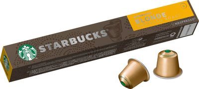 Se Starbucks by Nespresso Blonde espressokapsler ST12429083 ❤ Stort online udvalg i Starbucks ❤ Hurtig levering: 1 - 2 Hverdage samt billig fragt ❤ Varenummer: ELG-66555 og barcode / Ean: 7613036961561 på lager - Udsalg på Kaffetilbehør - Over 454 design brands på udsalg