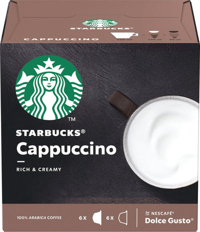 Se Starbucks Cappuccino kaffekapsler fra Nescafé Dolce Gusto ❤ Stort online udvalg i Starbucks ❤ Hurtig levering: 1 - 2 Hverdage samt billig fragt ❤ Varenummer: ELG-122617 og barcode / Ean: 7613036943659 på lager - Udsalg på Kaffetilbehør - Over 454 kendte mærker på udsalg