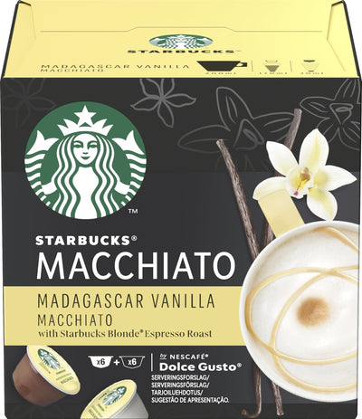 Se Starbucks Madagascar Vanilla kapsler ST12471540 ❤ Stort online udvalg i Starbucks ❤ Hurtig levering: 1 - 2 Hverdage samt billig fragt ❤ Varenummer: ELG-327044 og barcode / Ean: 7613287335326 på lager - Udsalg på Kaffetilbehør - Over 857 kendte brands på udsalg
