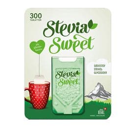 Stort online udvalg i Stevia Sweet Hermesetas 300 tab. ❤ ❤ Hurtig levering: 1 - 2 Hverdage og gratis fragt v/køb over 295 kr. GLS til pakkeshop ❤ Varenummer: HG-1655 og barcode / Ean: 7610211158303 på lager - Kæmpe udvalg i Mad & drikke - Over 434 design mærker på udsalg