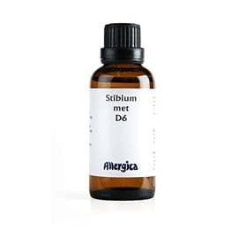 Stort online udvalg i Allergica Stibium met. D6 50ml. ❤ Allergica ❤ Hurtig levering: 1 - 2 Hverdage og gratis fragt v/køb over 295 kr. GLS til pakkeshop ❤ Varenummer: HG-14569 og barcode / Ean: 5703157029027 på lager - Kæmpe udvalg i Sundhed - Over 300 kendte brands på udsalg