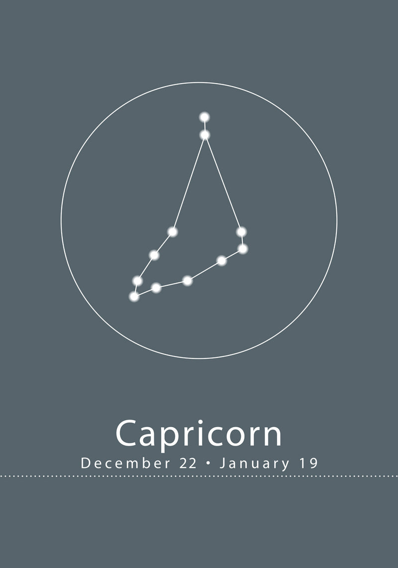 Se Stjernetegn - Capricorn af Ten Valleys ❤ Stort online udvalg i Ten Valleys ❤ Hurtig levering: 1 - 2 Hverdage samt billig fragt ❤ Varenummer: ILL-14147 og barcode / Ean: på lager - Udsalg på Illux Art shop - Grafisk kunst - Ten Valleys - Tekst og citater Spar op til 55% - Over 454 design brands på udsalg