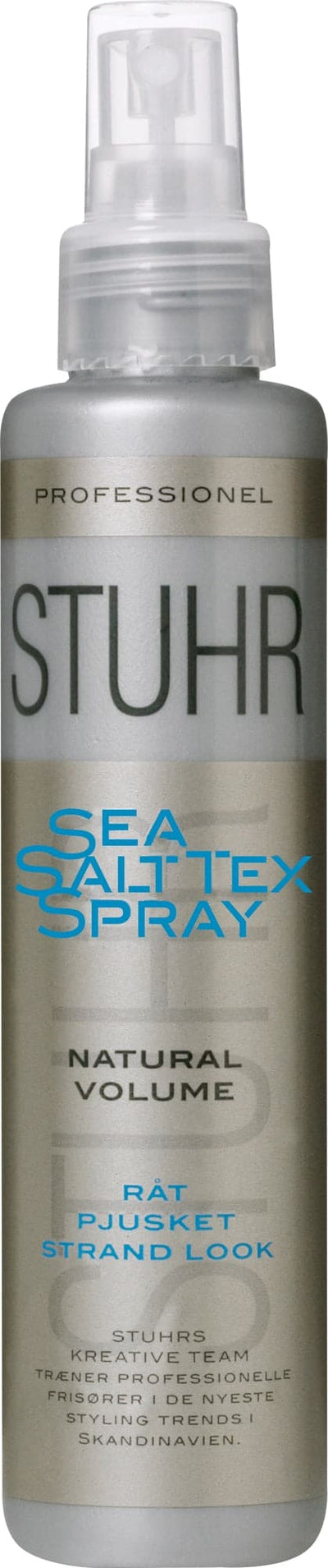 Se Stuhr Sea Salt Tex Spray STUHR831855 ❤ Stort online udvalg i Stuhr ❤ Hurtig levering: 1 - 2 Hverdage samt billig fragt ❤ Varenummer: ELG-319095 og barcode / Ean: 5710404818556 på lager - Udsalg på Tilbehør til hårpleje & styling - Over 785 kendte brands på udsalg