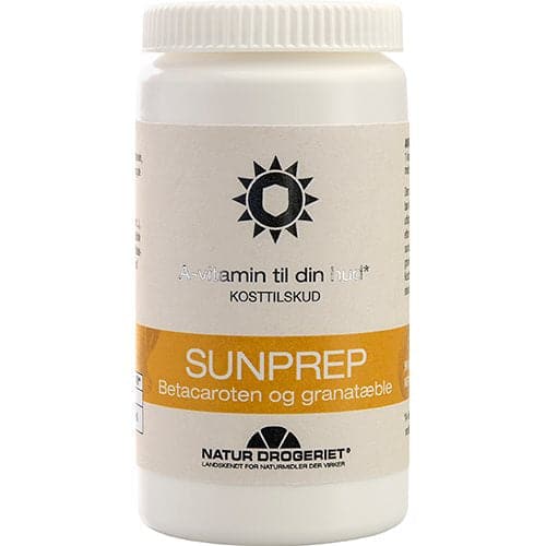 Stort online udvalg i Natur Drogeriet Sunprep 90 kapsler ❤ Natur Drogeriet ❤ Hurtig levering: 1 - 2 Hverdage og gratis fragt v/køb over 295 kr. GLS til pakkeshop ❤ Varenummer: HG-51476 og barcode / Ean: 5703137002538 på lager - Kæmpe udvalg i nd A/S - Over 454 design brands på udsalg