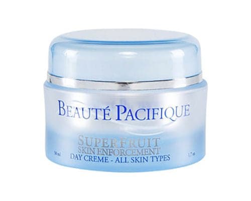 Stort online udvalg i Beauté Pacifique SuperFruit Dagcreme til alle hudtyper 50 ml. ❤ Beauté Pacifique ❤ Hurtig levering: 1 - 2 Hverdage og gratis fragt v/køb over 295 kr. GLS til pakkeshop ❤ Varenummer: HG-24023 og barcode / Ean: 5705676001690 på lager - Kæmpe udvalg i Personlig pleje - Over 312 kendte brands på udsalg