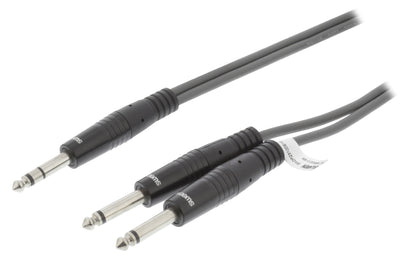 Se Stereo Audio Kabel 6.35 mm Han - 2x 6.35 mm Han 1.5 m Mørkegrå ❤ Stort online udvalg i Nedis ❤ Hurtig levering: 1 - 2 Hverdage samt billig fragt - Varenummer: CPD-NE55SWOP23100E15 og barcode / Ean: på lager - Udsalg på pc / mac tilbehør Spar op til 58% - Over 454 design brands på udsalg