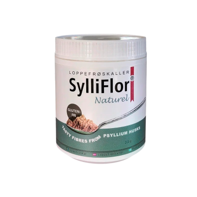 Stort online udvalg i SylliFlor naturel loppefrøskaller 200g ❤ SylliFlor ❤ Hurtig levering: 1 - 2 Hverdage og gratis fragt v/køb over 295 kr. GLS til pakkeshop ❤ Varenummer: HG-7958 og barcode / Ean: 5711315100105 på lager - Kæmpe udvalg i Mave og fordøjelse - Over 434 design mærker på udsalg