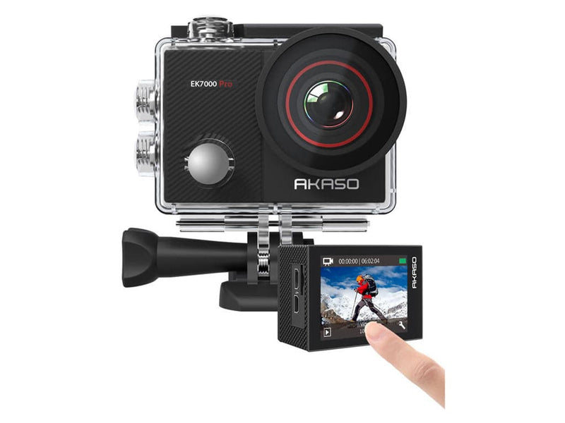 Se AKASO EK7000 Pro - Action Kamera - 4K Ultra HD ❤ Stort online udvalg i AKASO ❤ Hurtig levering: 1 - 2 Hverdage samt billig fragt - Varenummer: CKP-0810082447682 og barcode / Ean: &