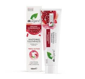 Stort online udvalg i Dr. Organic Tandpasta Pomegranate 100 ml ❤ Dr. Organic ❤ Hurtig levering: 1 - 2 Hverdage og gratis fragt v/køb over 295 kr. GLS til pakkeshop ❤ Varenummer: HG-14492 og barcode / Ean: 5060176670723 på lager - Kæmpe udvalg i Tandpasta - Over 400 kendte brands på udsalg