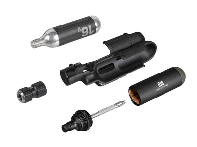 Se Topeak TUBIMaster GX DF - Reparationskit med Co2 pumpe ❤ Kæmpe udvalg i Topeak ❤ Hurtig levering: 1 - 2 Hverdage samt billig fragt - Varenummer: CKP-4710069706329 og barcode / Ean: '4710069706329 på lager - Udsalg på Lappegrej Spar op til 63% - Over 360 kendte mærker på udsalg