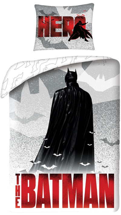 Se The Batman Sengetøj - 100 procent bomuld ✔ Kæmpe udvalg i  mmaction ✔ Hurtig levering: 1 - 2 Hverdage samt billig fragt - Varenummer: MMA-2001131 og barcode / Ean: '5904209602872 på lager - Udsalg på Superhelte Sengetøj (Marvel m.v.) Spar op til 65% - Over 434 design mærker på udsalg