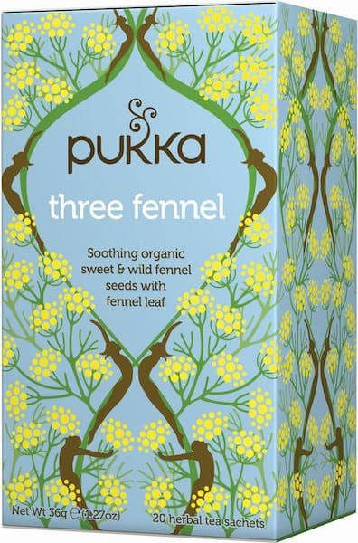 Stort online udvalg i Pukka Three fennel te Ø 20 br. ❤ Pukka ❤ Hurtig levering: 1 - 2 Hverdage og gratis fragt v/køb over 295 kr. GLS til pakkeshop ❤ Varenummer: HG-11974 og barcode / Ean: på lager - Kæmpe udvalg i Mad & drikke - Over 434 design brands på udsalg