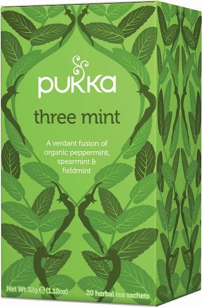 Stort online udvalg i Pukka Three Mint 20 br. ❤ Pukka ❤ Hurtig levering: 1 - 2 Hverdage og gratis fragt v/køb over 295 kr. GLS til pakkeshop ❤ Varenummer: HG-19968 og barcode / Ean: på lager - Kæmpe udvalg i Mad & drikke - Over 434 design brands på udsalg