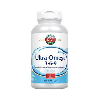 Stort online udvalg i KAL Ultra Omega 3-6-9 - 200 kaps. ❤ KAL ❤ Hurtig levering: 1 - 2 Hverdage og gratis fragt v/køb over 295 kr. GLS til pakkeshop ❤ Varenummer: HG-7956 og barcode / Ean: 021245118435 på lager - Kæmpe udvalg i Sundhed - Over 454 kendte brands på udsalg