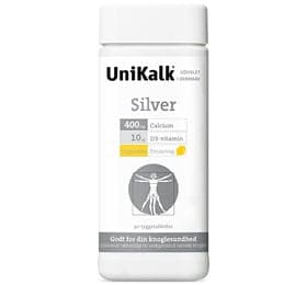 Stort online udvalg i UniKalk Silver tyggetabl. m. ekstra D 90 tab. ❤ UniKalk ❤ Hurtig levering: 1 - 2 Hverdage og gratis fragt v/køb over 295 kr. GLS til pakkeshop ❤ Varenummer: HG-8514 og barcode / Ean: 5701753481133 på lager - Kæmpe udvalg i Sundhed - Over 434 design mærker på udsalg