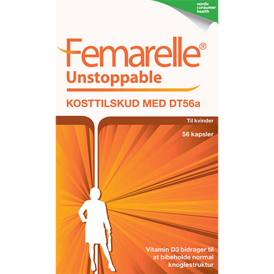 Stort online udvalg i Femarelle Unstoppable 56 kapsler ❤ Femarelle ❤ Hurtig levering: 1 - 2 Hverdage og gratis fragt v/køb over 295 kr. GLS til pakkeshop ❤ Varenummer: HG-49358 og barcode / Ean: 7290006910271 på lager - Kæmpe udvalg i Overgangsalder - Over 412 kendte brands på udsalg