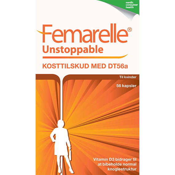 Stort online udvalg i Femarelle Unstoppable 56 kapsler ❤ Femarelle ❤ Hurtig levering: 1 - 2 Hverdage og gratis fragt v/køb over 295 kr. GLS til pakkeshop ❤ Varenummer: HG-49358 og barcode / Ean: 7290006910271 på lager - Kæmpe udvalg i Overgangsalder - Over 412 kendte brands på udsalg