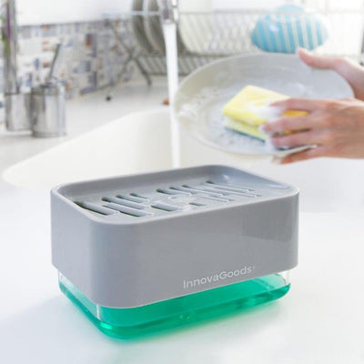 Se Smart 2-i-1 sæbedispenser til håndvasken ❤ Stort online udvalg i InnovaGoods ❤ Hurtig levering: 1 - 2 Hverdage samt billig fragt - Varenummer: CPD-NG33V0103313 og barcode / Ean: på lager - Udsalg på Bolig og fritid Spar op til 59% - Over 412 kendte brands på udsalg