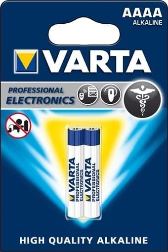 Se Varta Alkaline Bli 2 AAAA-batterier (2-pak) ❤ Stort online udvalg i Varta ❤ Hurtig levering: 1 - 2 Hverdage samt billig fragt ❤ Varenummer: ELG-56404 og barcode / Ean: 4008496884223 på lager - Udsalg på Batterier - Over 454 kendte mærker på udsalg